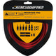 Jagwire Mountain Pro Bremszugset Kevlarverstärkt Rot - MTB Bremskabel mit Slick-Lube