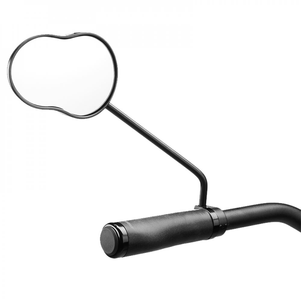 Ergotec Fahrradspiegel M-99 L Alu in Schwarz für Linksmontage am Fahrradlenker.