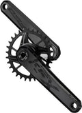 FSA Kurbelgarnitur KFX Modular BB392Evo 1x 165 mm Schwarz - superleichte MTB-Performance