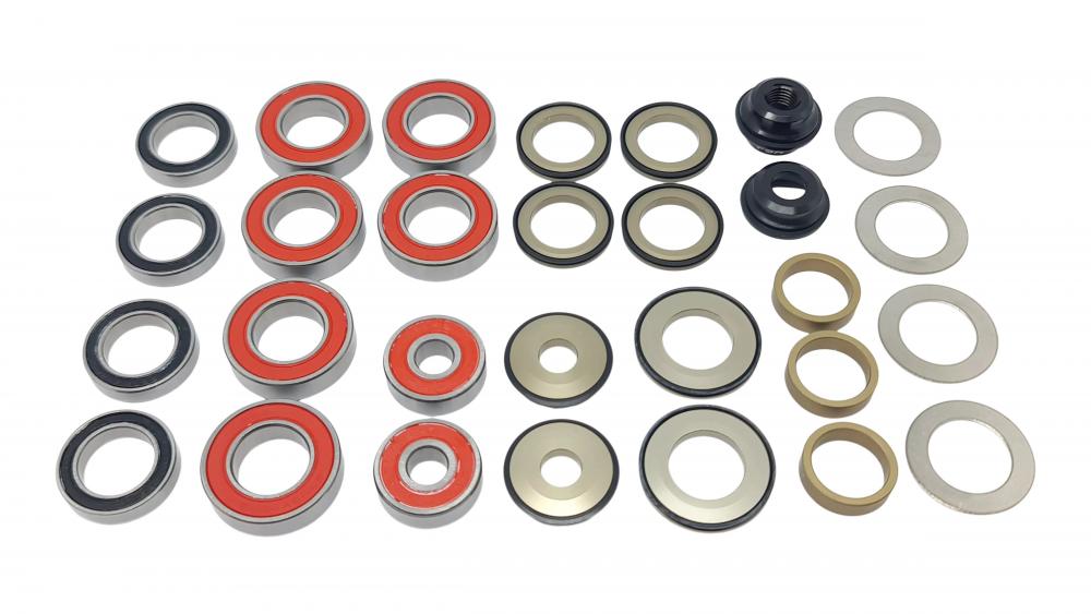 DEMO 8 FSR Lagersatz MY15-20 - Suspension Bearing Kit mit Pivot Spacers - Unbekannt