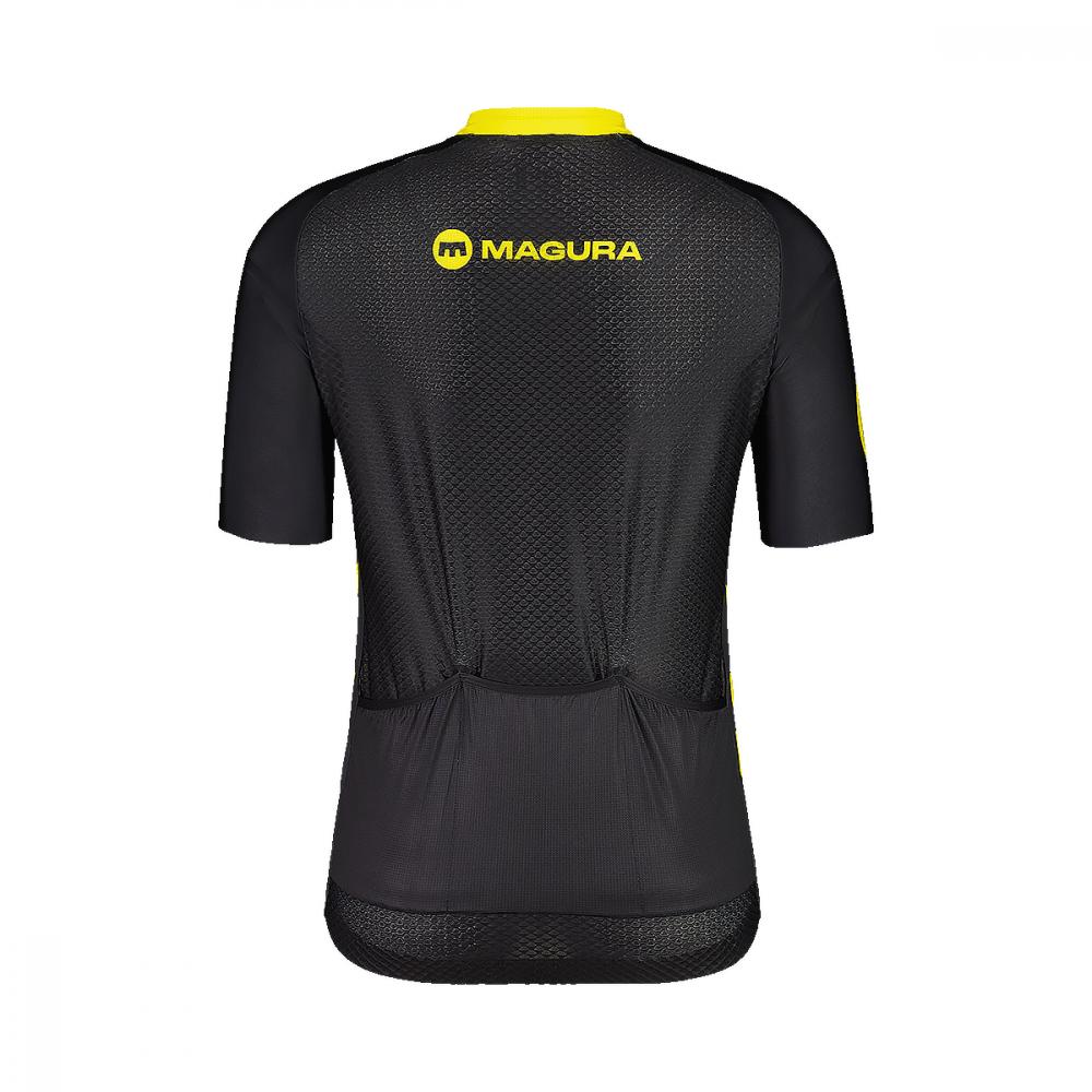 MAGURA Black Endurance Jersey highfivemtns, XXL Black - atmungsaktives Performance-Trikot