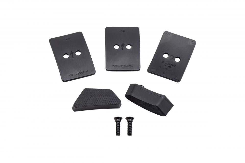 SW-MOTECH RECON Pontoon Spacers Schwarz Links 6mm (44-45.5mm) - Fußrastenverbreiterung Motorrad - Zubehör