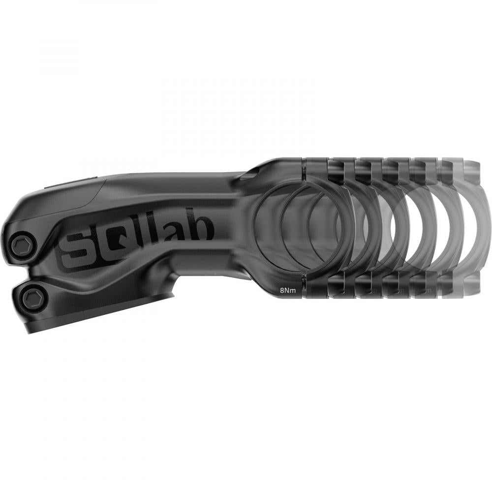 SQlab 812 R 80mm Fahrradlenker - Ergonomischer Riser-Lenker für MTB - Vorbau