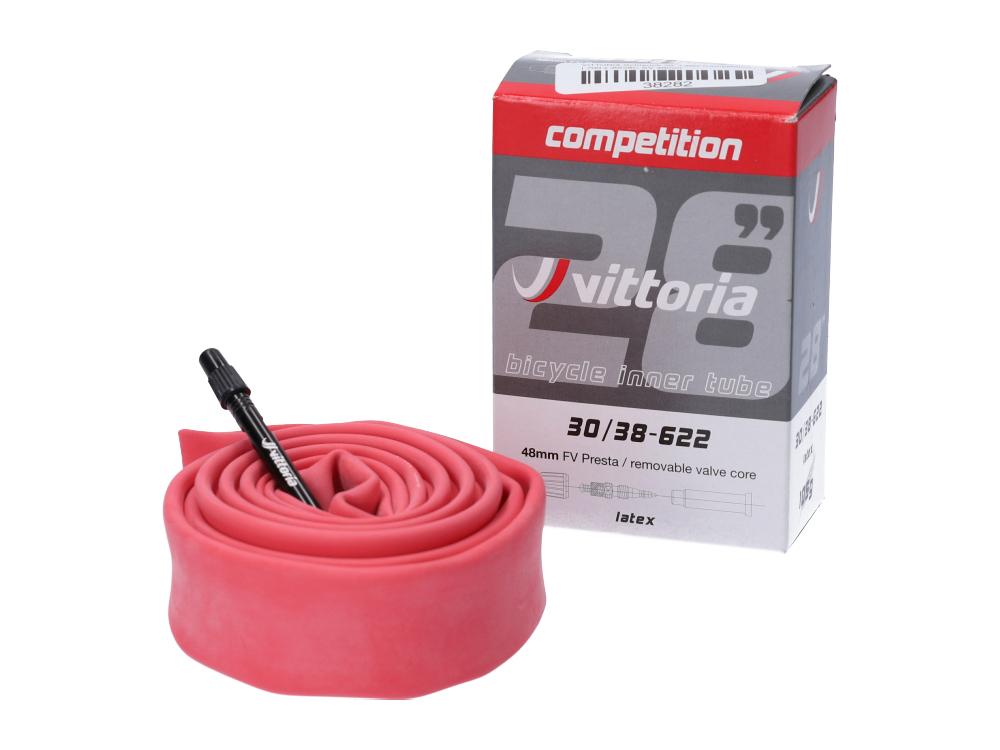 Vittoria Schlauch 28x1.15-1.50" 30/38-622 Competition Latex SV 48mm