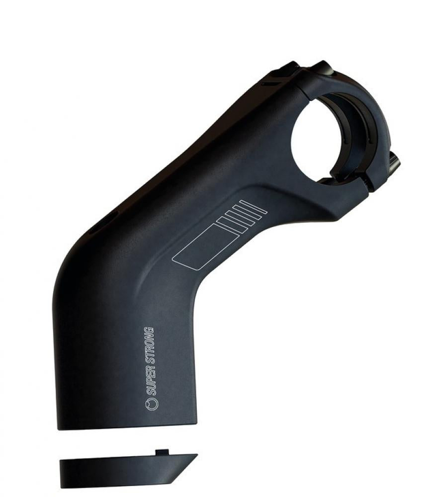 by.schulz Vorbau Alpha SDS Super-Strong 35° Schwarz - Aluminium A-Head Stem für MTB und Rennrad