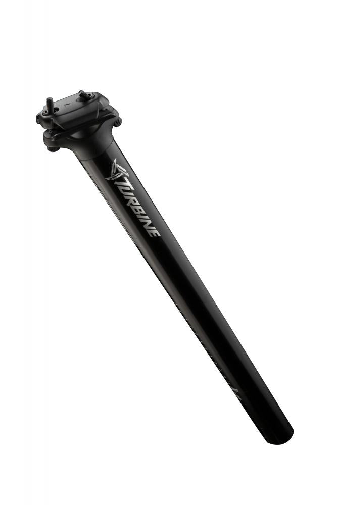 Race Face Turbine Sattelstütze 27,2 x 400 mm schwarz - leichte Performance für XC & Marathon