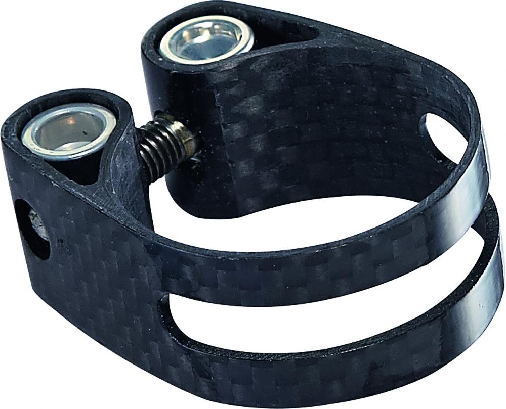 Merida Sattelstützklemme TEAM Carbon 31,8 mm Schwarz - leicht und stabil