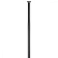 DT Swiss Speiche Aero Comp Straightpull 2.0/2.3/1.2 292 mm schwarz - aerodynamische Hochleistungsspeiche