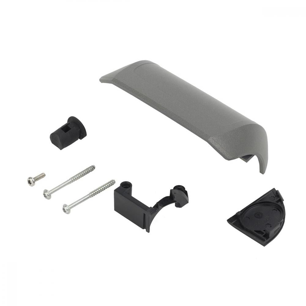 Bosch Akkuhalter-Kit Gepäckträgerakku, platinum - sichere Montage in moderner Ausführung