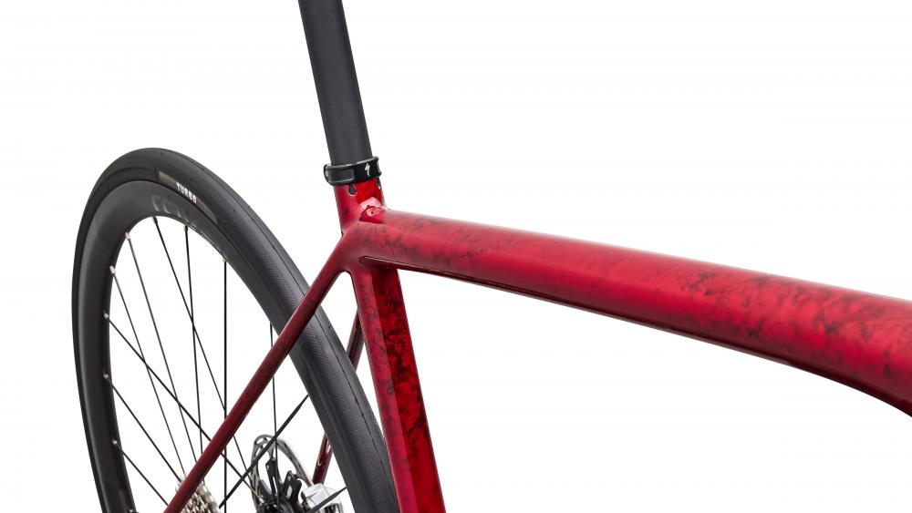 AETHOS SW AXS SRAM Rival AXS Rennrad - Sandstone Metallic/Red Tint 56cm - Unbekannt