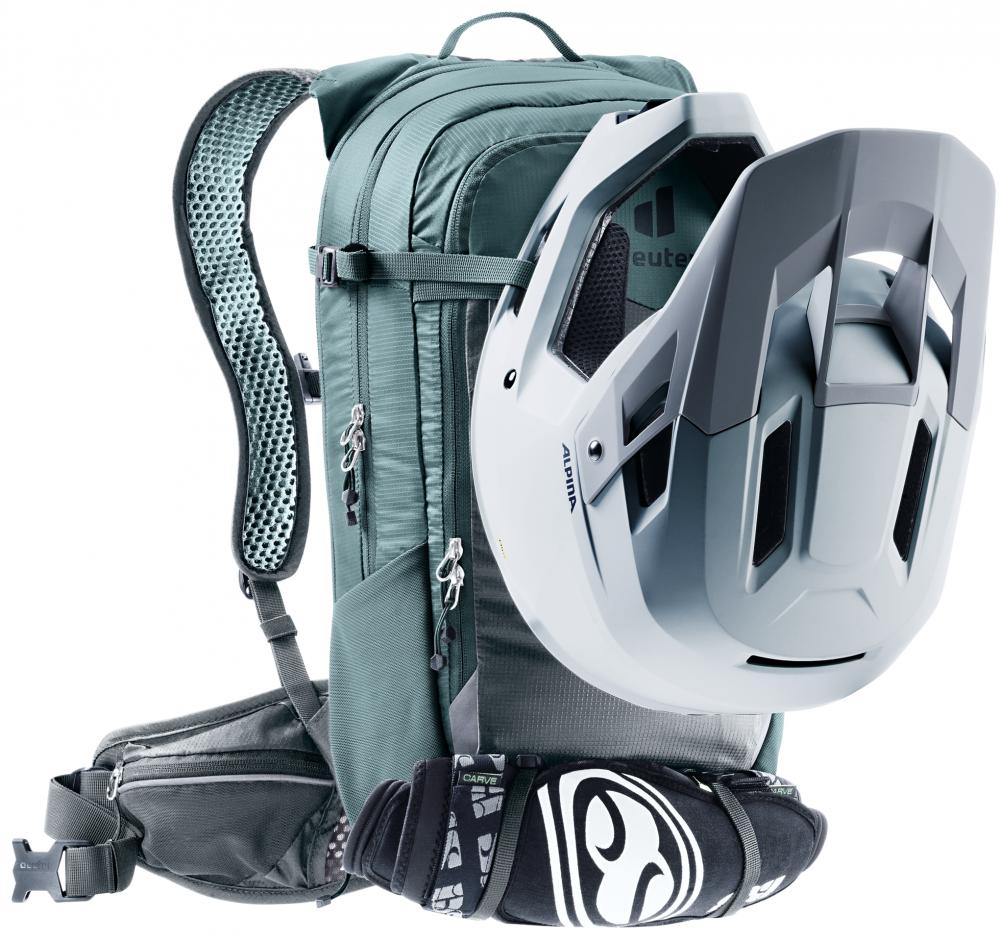 Deuter Compact 14+3 Fahrradrucksack 860 g Graphite - Leicht & ergonomisch