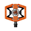 Crankbrothers Double Shot 2 Hybrid-Pedal orange-schwarz