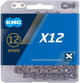 KMC X12 Fahrradkette 12-fach - 126 Glieder Silber