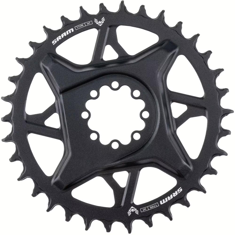 SRAM Kettenblatt T-Type Eagle S1000 34T Aluminium - präziser Antrieb für moderne Eagle-Schaltungen
