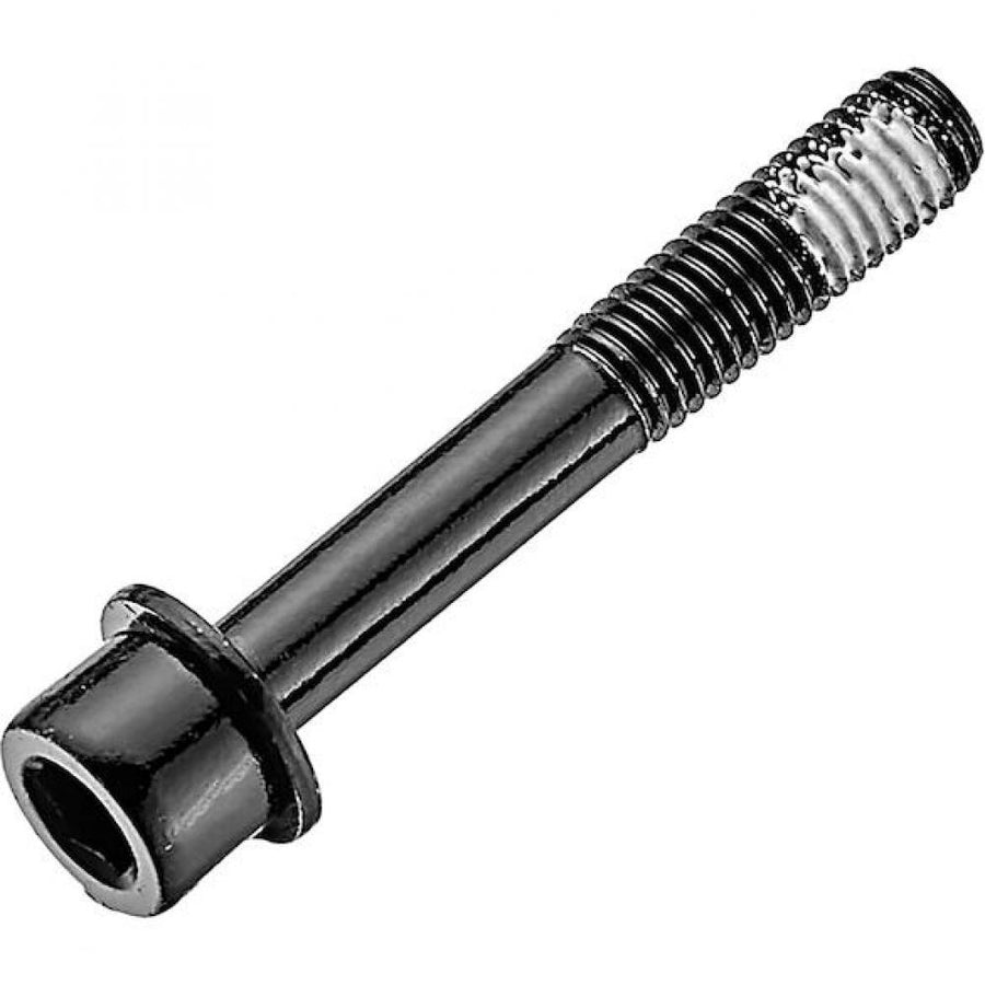 TEKTRO Bremssattelschraube Flatmount 37mm schwarz für sichere Flatmount-Befestigung am Fahrrad.