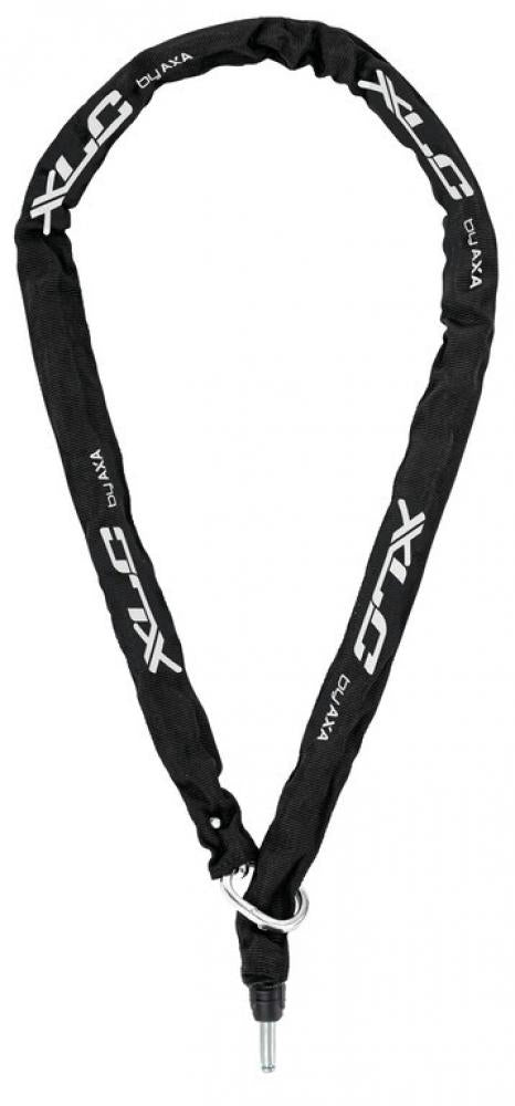 XLC Einsteckkette Fantomas II LO-F05 1200x5,5mm schwarz mit XLC by AXA Schriftzug und Stecker