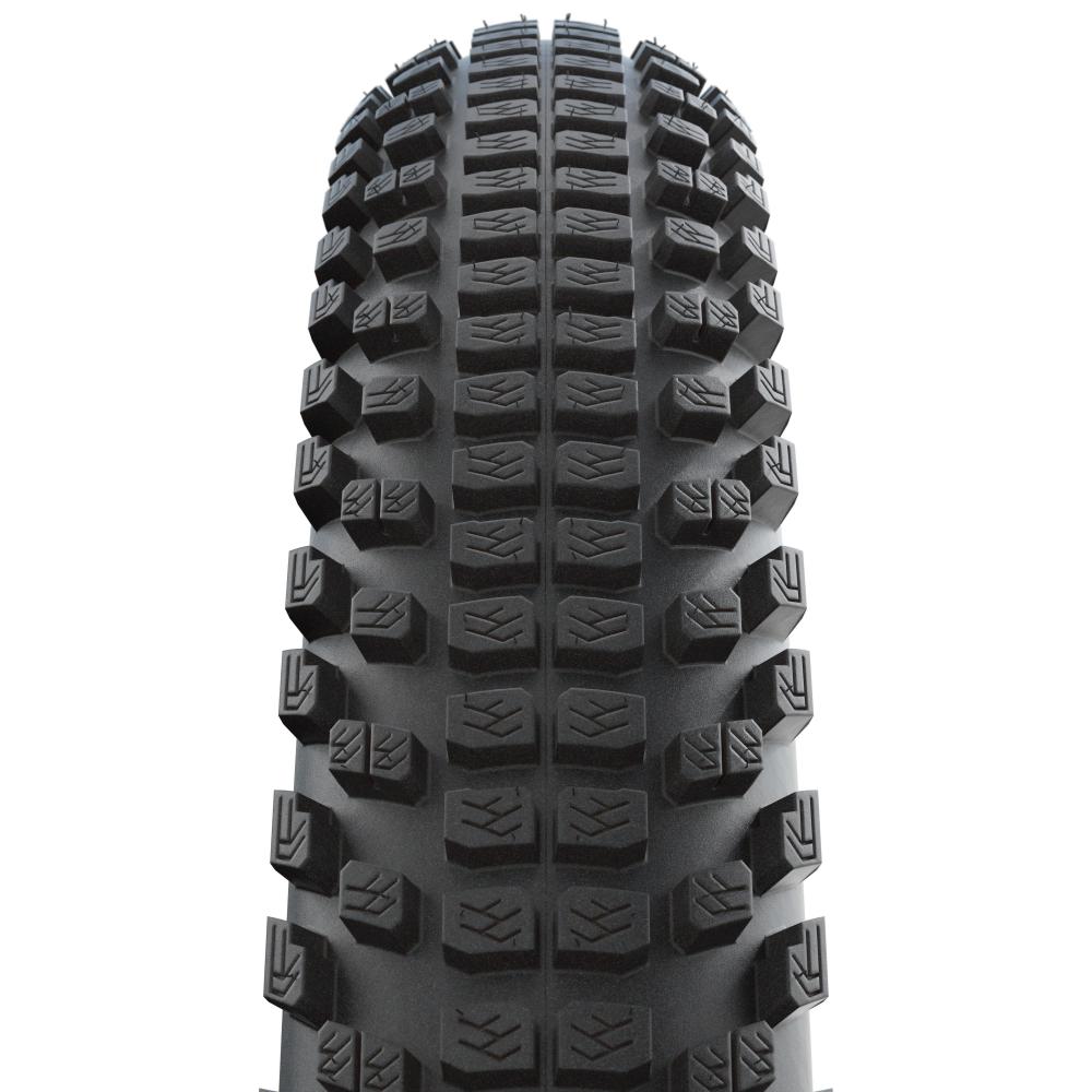Schwalbe Johnny Watts 365 Ganzjahresreifen, schwarzer Fahrradreifen mit starkem Profil.