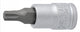 Unior Schraubendrehereinsatz 1/4" mit TX-Profil 8 187/2TX