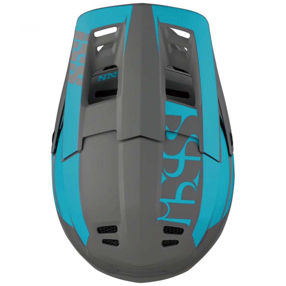 iXS Xact Evo Fullface-Helm XS 49-52 cm Lagoon/Graphite