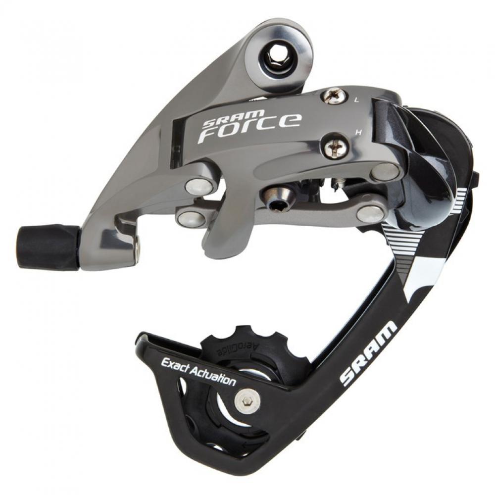 SRAM Schaltwerk Force WiFLi mittellanger Käfig - 10-fach Road, Exact Actuation, WiFLi, ca. 287 g