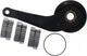 SHIMANO Bremsmantel SG-C3001-7C-DX Schwarz inkl. Bremsarm-Einheit - 3001-7, Schwarz