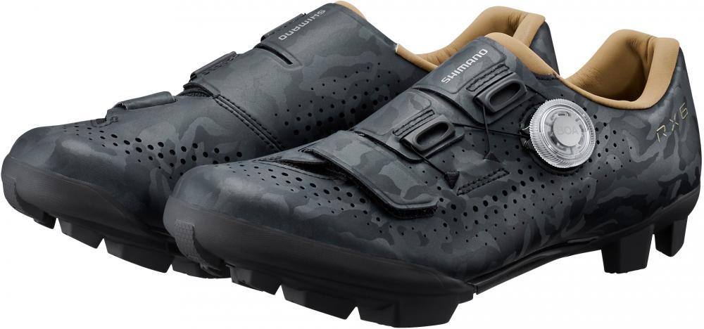 SHIMANO RX600 Damen Gravel SPD Fahrradschuhe - Größe 40, Grau