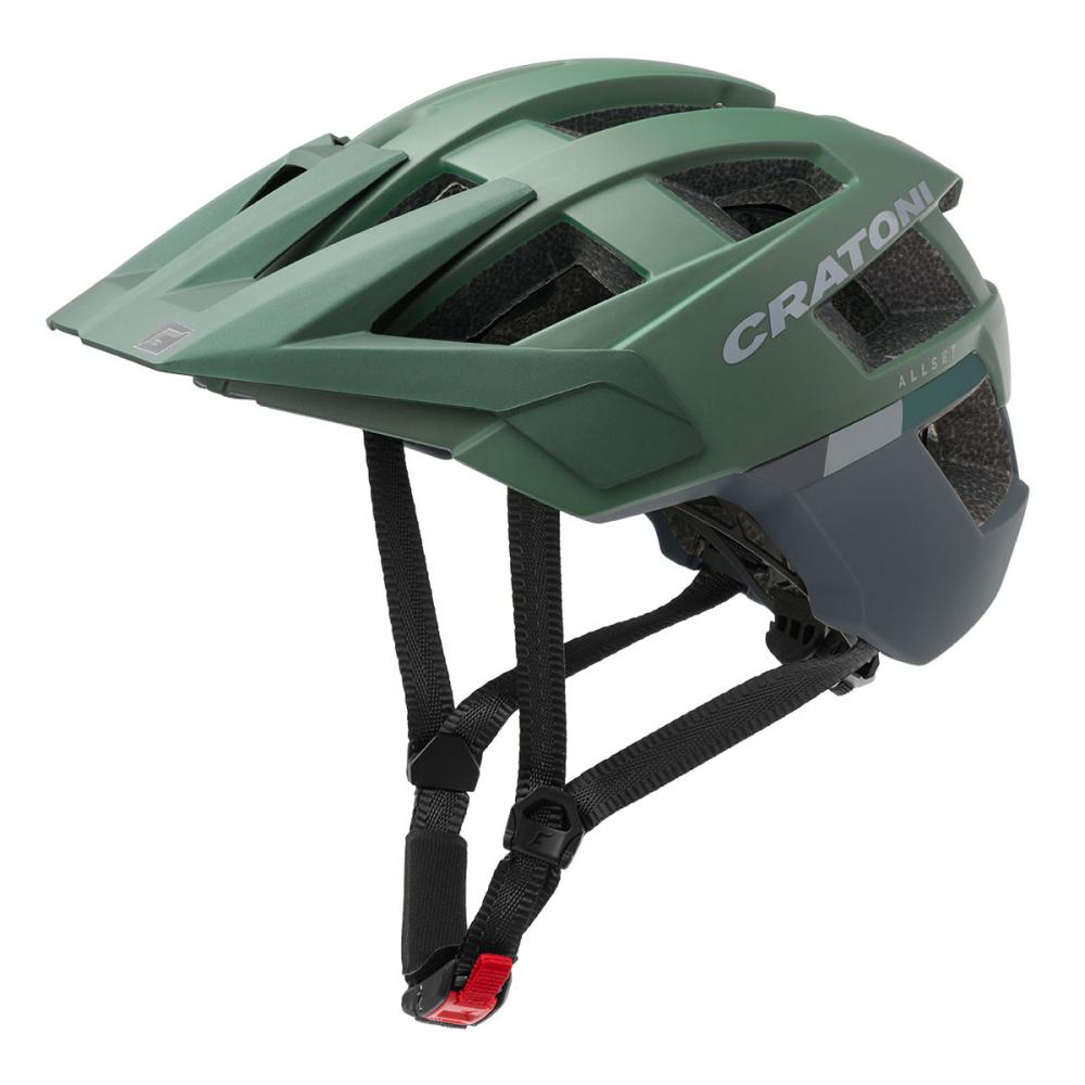 Cratoni Fahrradhelm AllSet MTB khaki matt S/M 54 bis 58cm