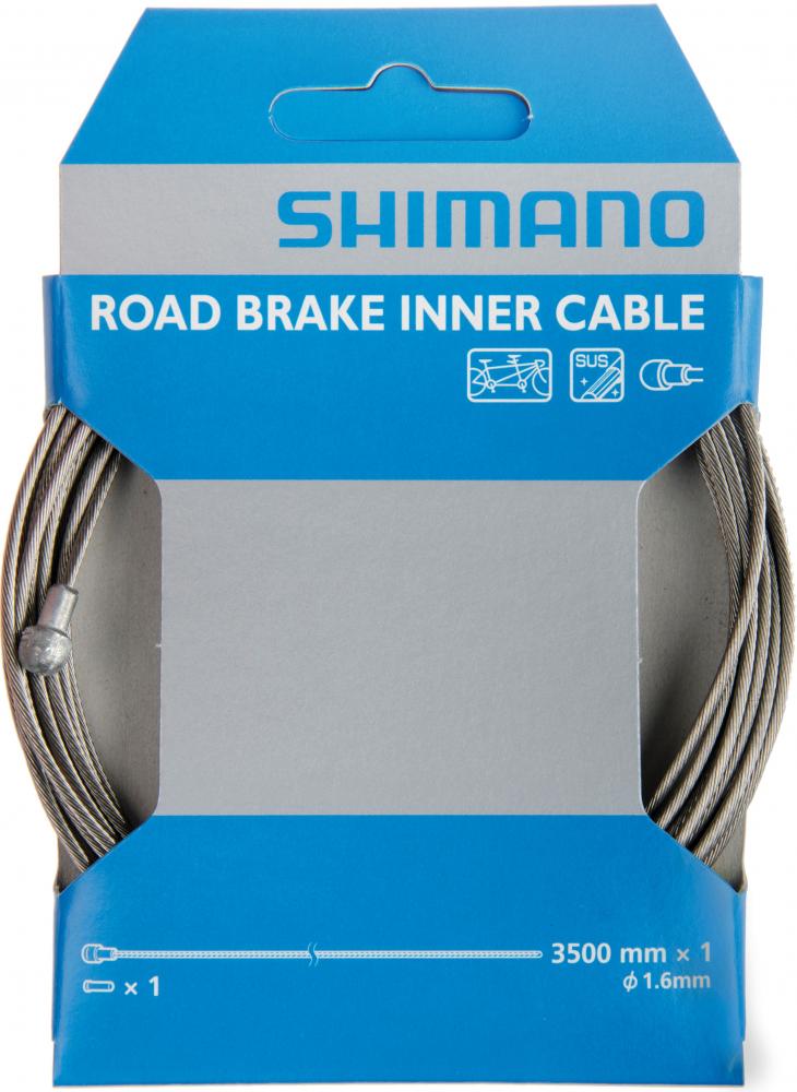 SHIMANO Bremszug Road/Tandem Edelstahl - 12 g, präziser Rennrad-Bremszug