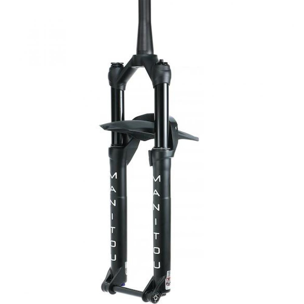 Manitou Federgabel Machete 27,5" 100 mm Schwarz - leistungsstarke Trail-Gabel