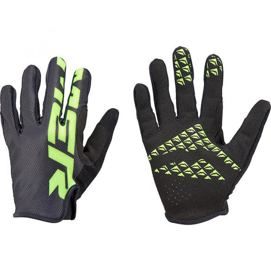 Merida Handschuhe TRAIL schwarz/grün M Schwarz/grün - atmungsaktive Bike-Handschuhe mit Grip
