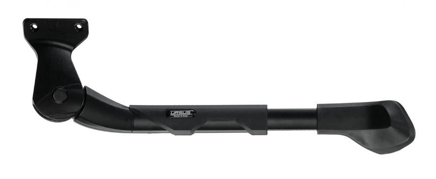 URSUS King Evo Hinterbauständer, schwarz, Alu, verstellbar 24-28 Zoll, 40mm Lochabstand.