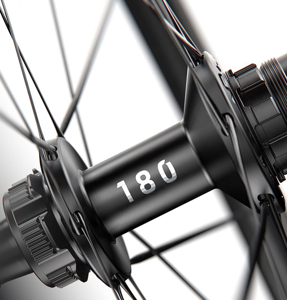 DT Swiss Laufrad GRC 1100 DICUT 29" 622 x 50 mm Schwarz - leichtes Carbon-Gravel-Laufrad