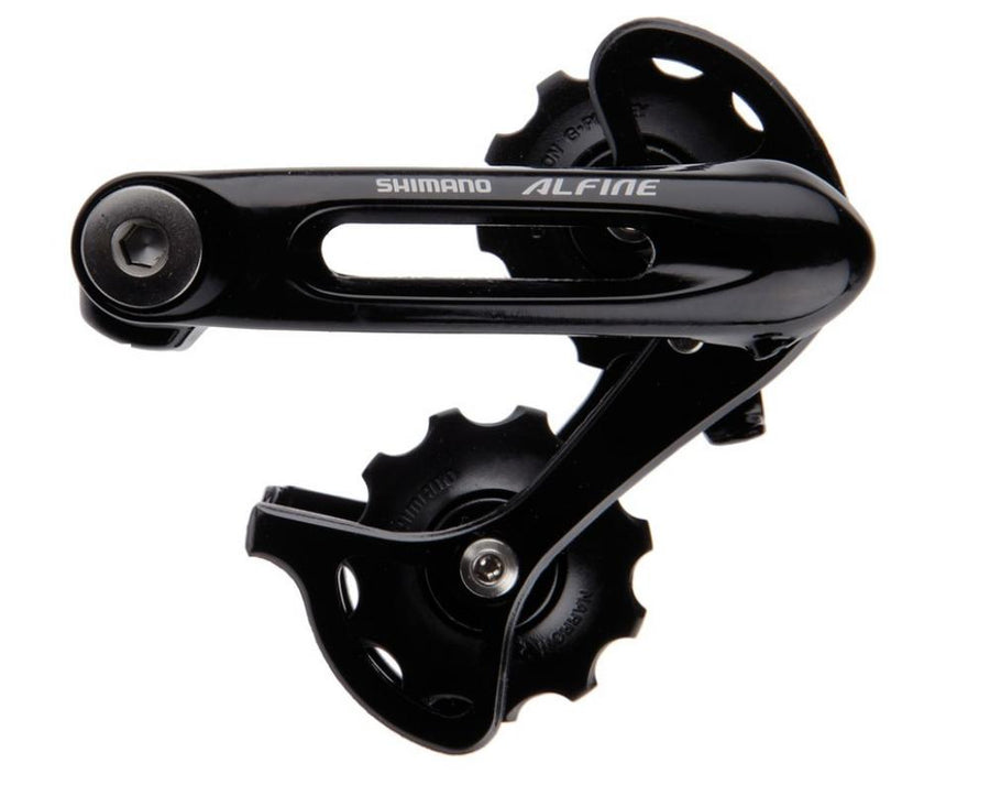 SHIMANO Kettenspanner ALFINE schwarz Kettenspanner - für Nabenschaltung, schwarz