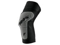 100% Ridecamp knee pads L black/grey - leichter MTB-Knieschoner mit Top-Belüftung