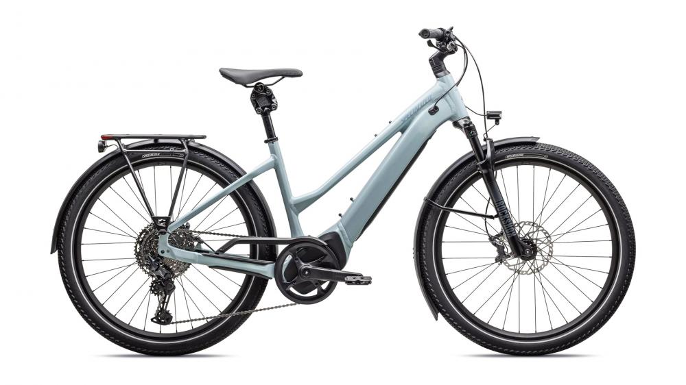 Specialized VADO 5.0 ST E-Bike Tiefeinsteiger - Sea/Camel/Gloss Metallic - Größe L - E-City Bike