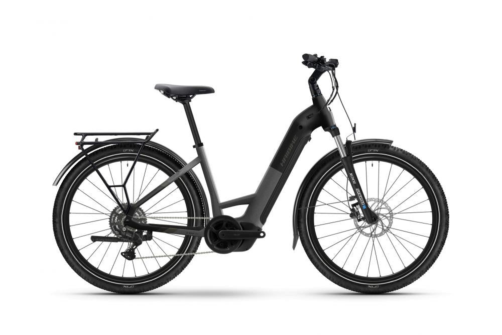 Haibike TREKKING 3 LOW i525Wh 9S CUES - Komfort E-Trekking Bike mit tiefem Einstieg - E-City Bike