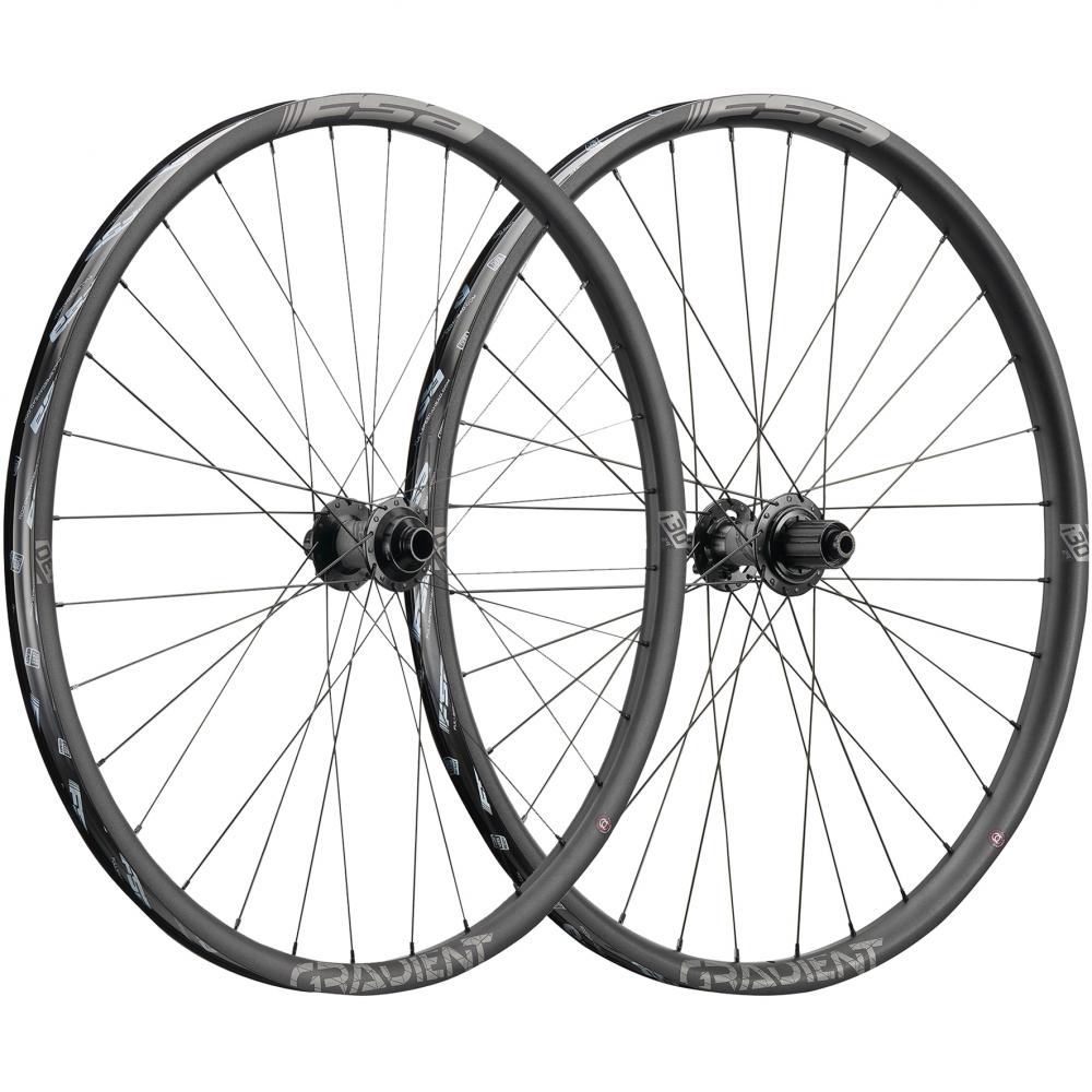 FSA Laufradsatz Gradient i30 29" 622x30x23 mm Schwarz - stabiler Trail-/Enduro-Laufradsatz