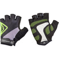 Merida Handschuhe CLASSIC schwarz/grün M Schwarz/grün - gepolsterte Radhandschuhe mit Top-Grip