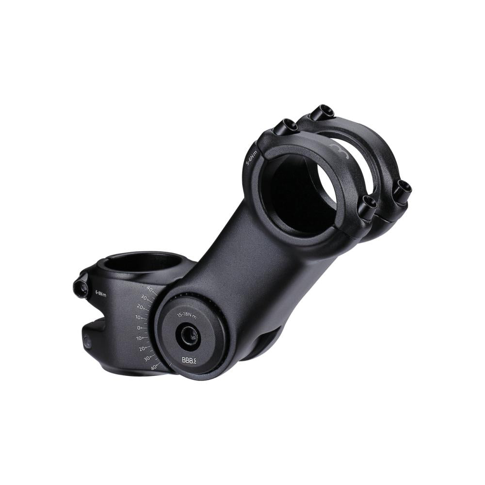 BBB Cycling Vorbau einstellbar HighSix 31.8 110mm schwarz - ergonomische Komfortanpassung