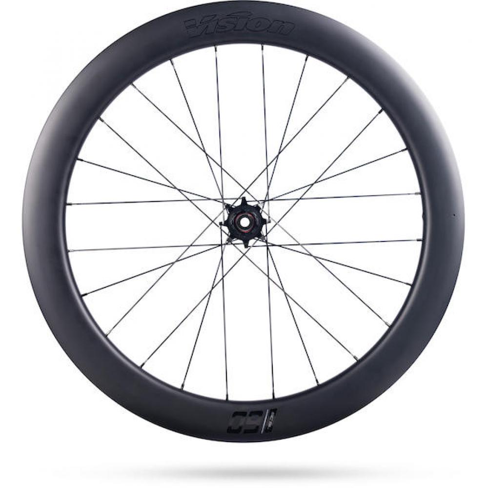 Vision Laufradsatz SC 60 SL Disc 622x23x60 mm Schwarz - aerodynamische Carbon-Performance
