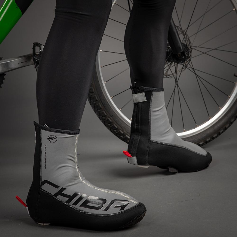 CHIBA Thermo Neopren Überschuh - wasserdicht, winddicht, atmungsaktiv, XXL, schwarz