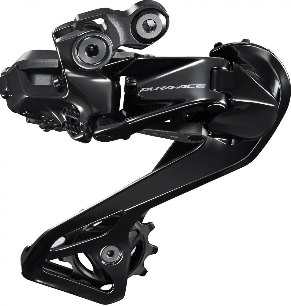Shimano Dura-Ace RD-R9250 Di2 Schaltwerk 12-fach schwarz - 37 Zähne Gesamtkapazität - kabellos - integrierter Ladeanschluss