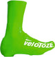 VeloToze Überschuh 2.0 lang grün M - wasserdichter aero Überschuh für kalte Tage