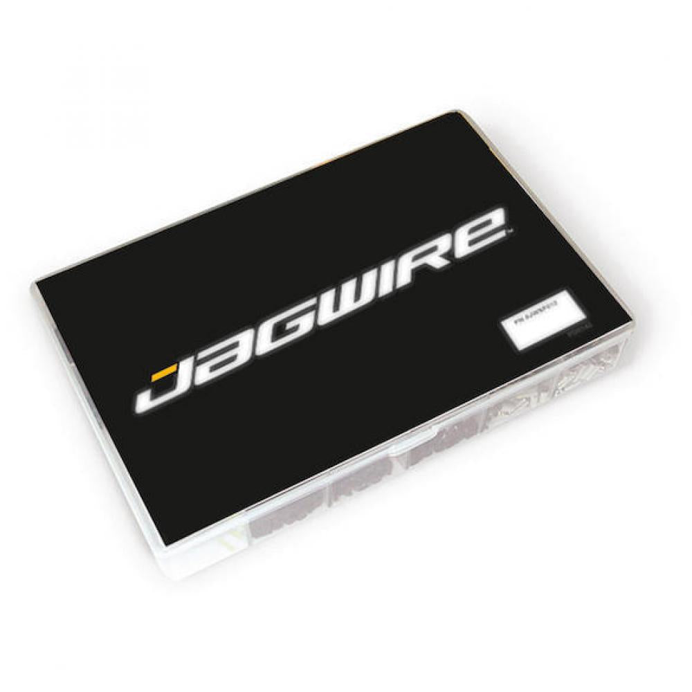 Jagwire Frame Plug Combo Box Ersatzteilebox Transparent - Kleinteilesortiment ohne Inhalt