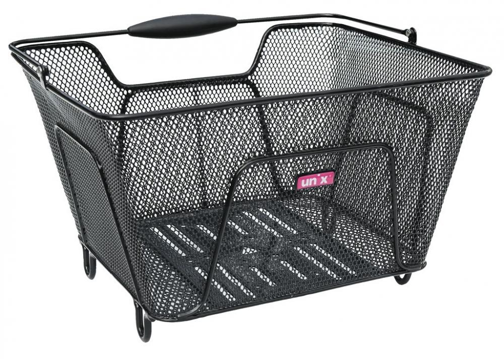 Unix Hinterradkorb Reano Universal schwarz 32x31x24 cm