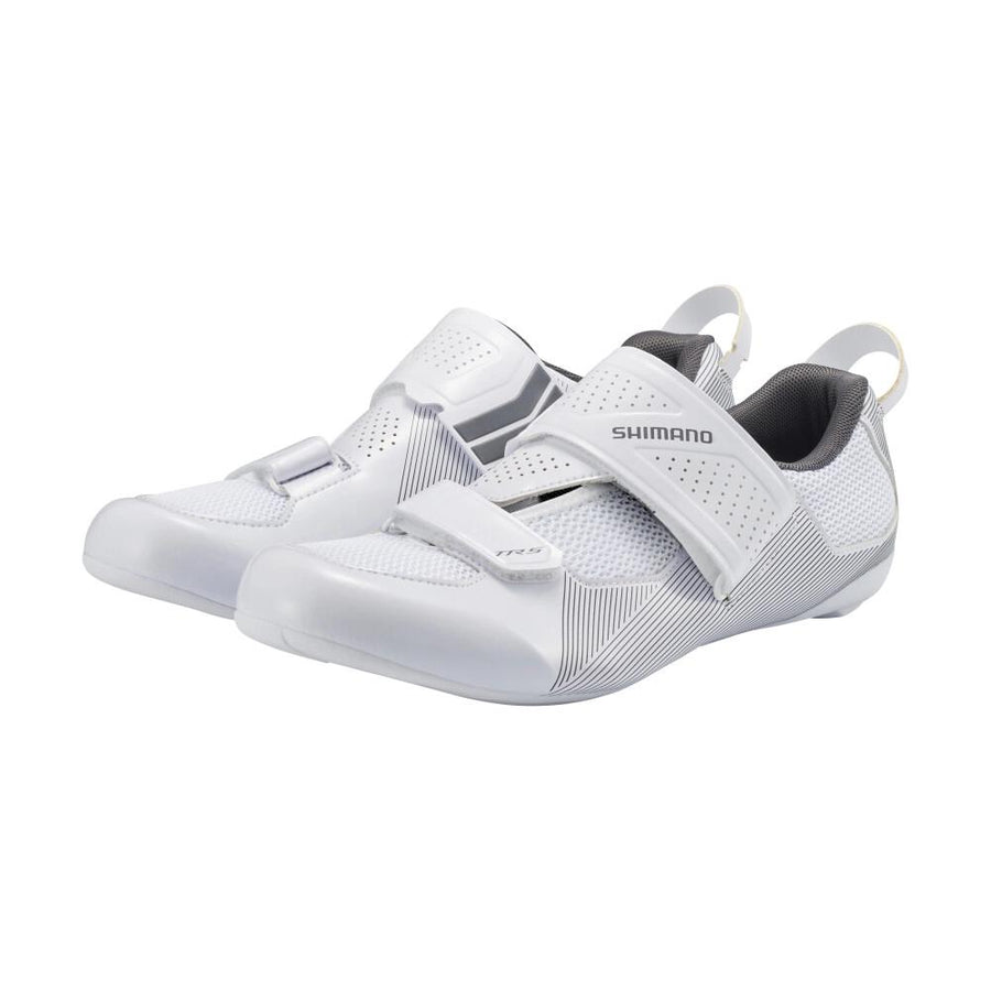 SHIMANO Fahrradschuhe TR501 - Road SPD-SL, Größe 48, Weiß