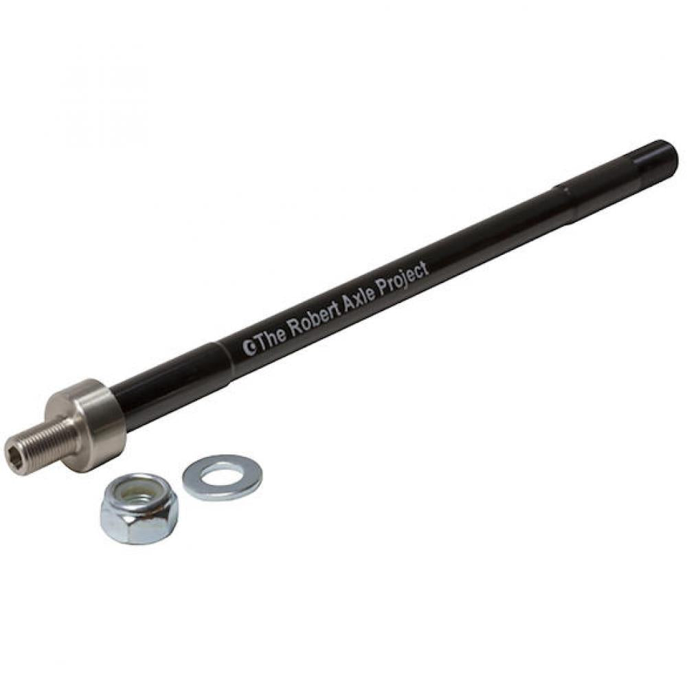 The steckachse robert axle kid206 209 Schwarz - stabile Anhänger-Steckachse für 12x177 mm