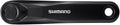 SHIMANO Kurbelarm SHIMANO E-BIKE SYSTEMS FC-E5010 170mm Schwarz - stabiler E-Bike Antrieb