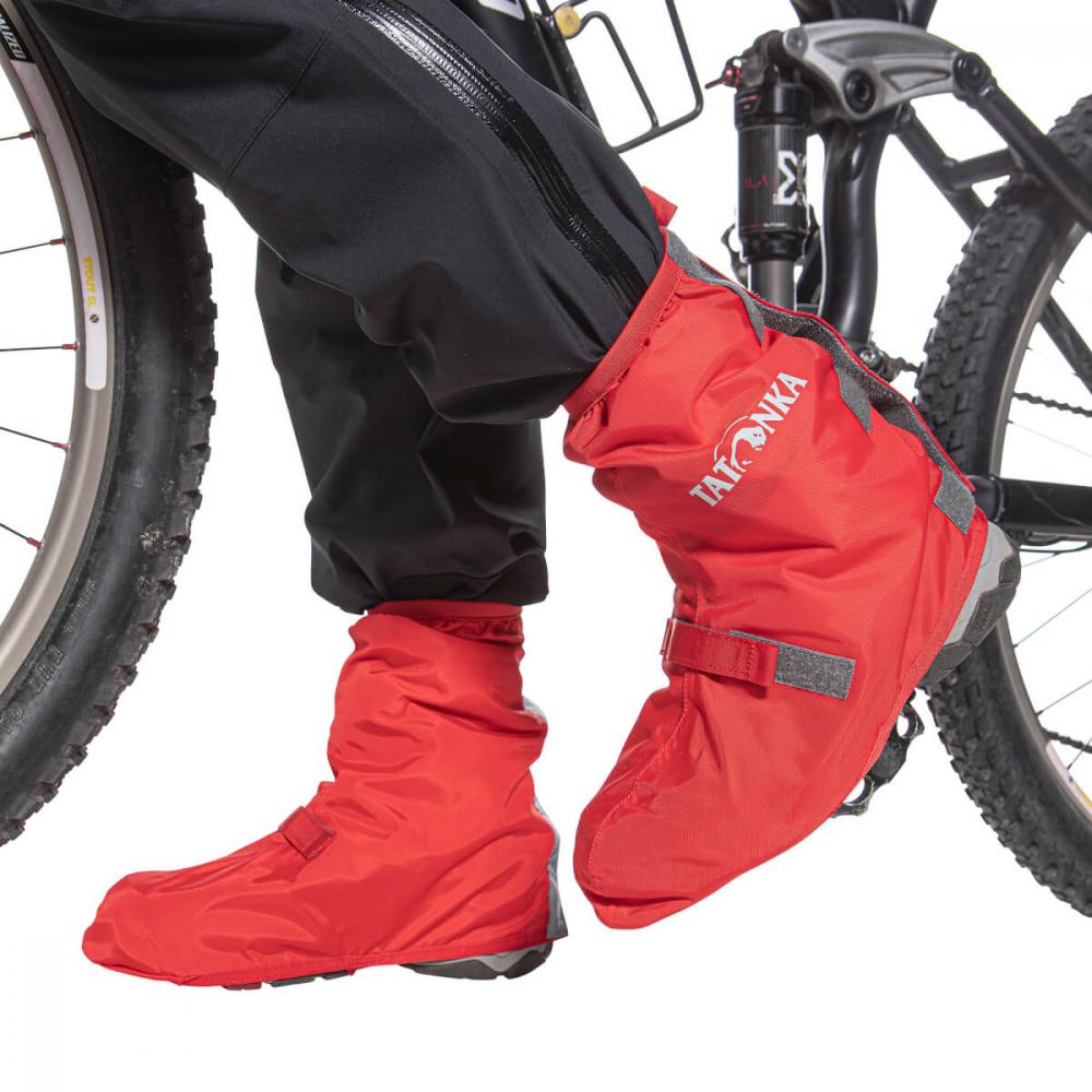 Tatonka Velo Gaiter - Fahrradgamaschen Unisex L mit effektivem Spritzschutz