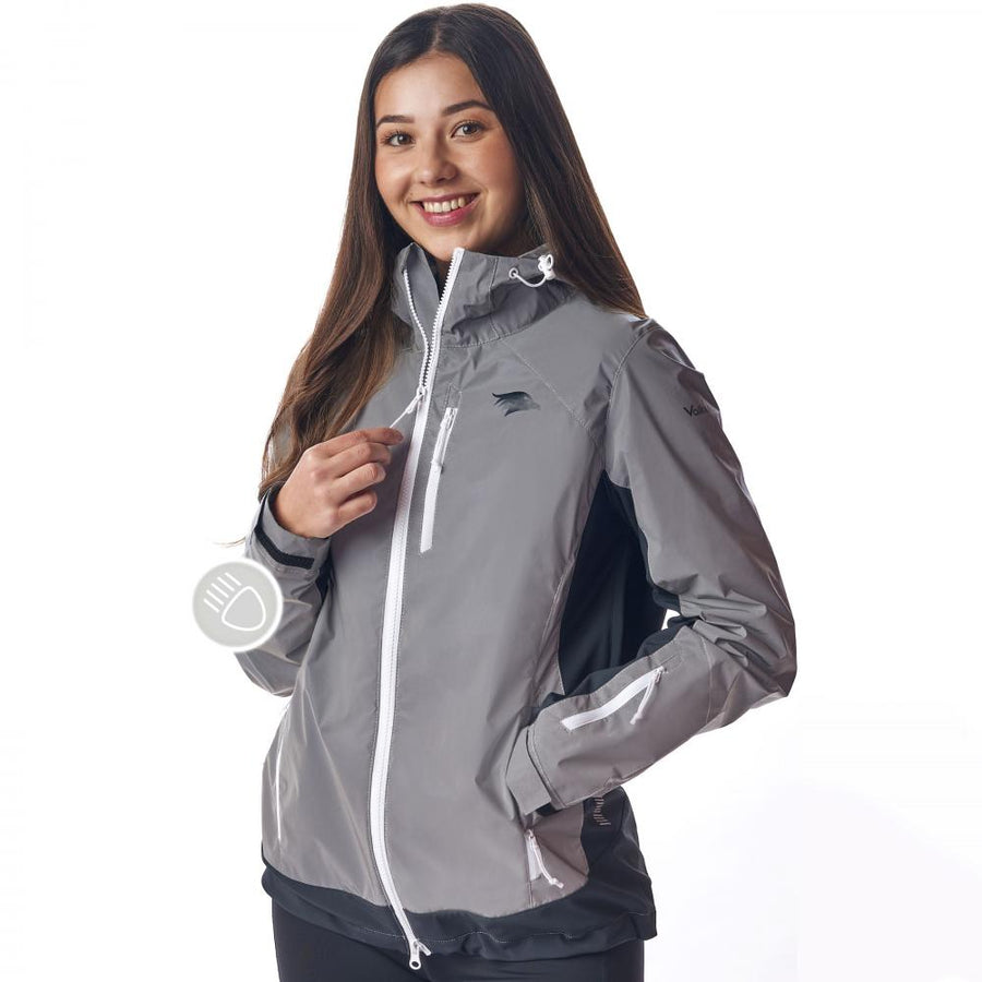 Valkental Damenjacke Softshell XL grau